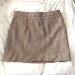 J. Crew Blended Wool Skirt